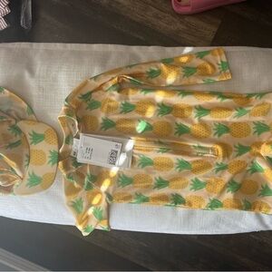 H&M Kids Pineapple One Piece Swimsuit